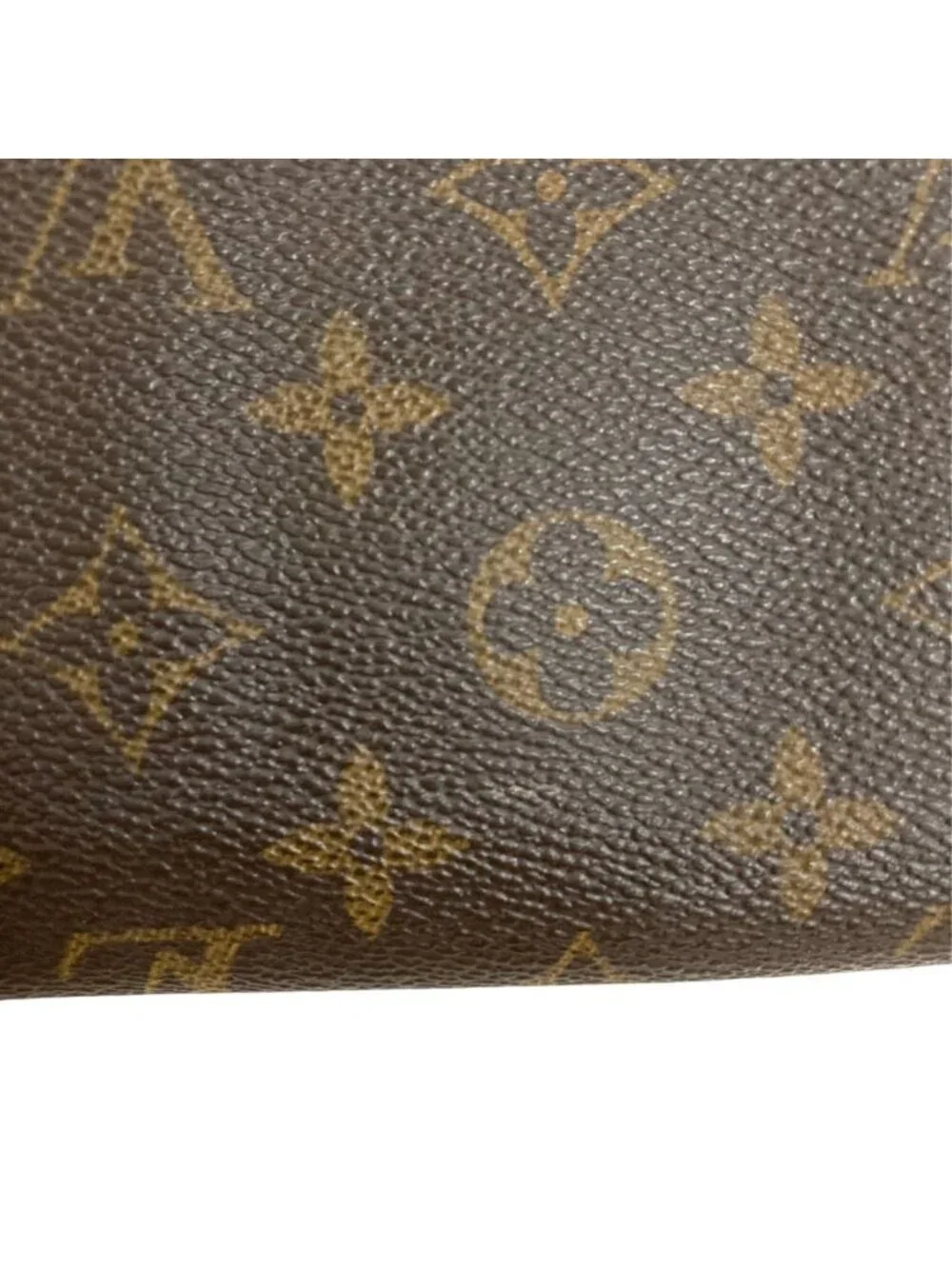 Louis Vuitton Monogram Zippy Wallet Zip Around Brown